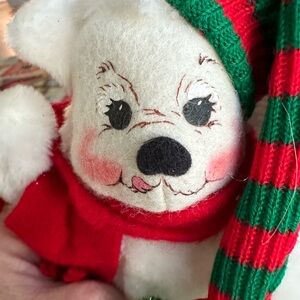 7” Annalee Christmas Bear
